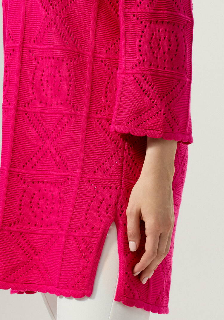 Туника с разрезами по бокам удлиненная шир.  750, рис. 29