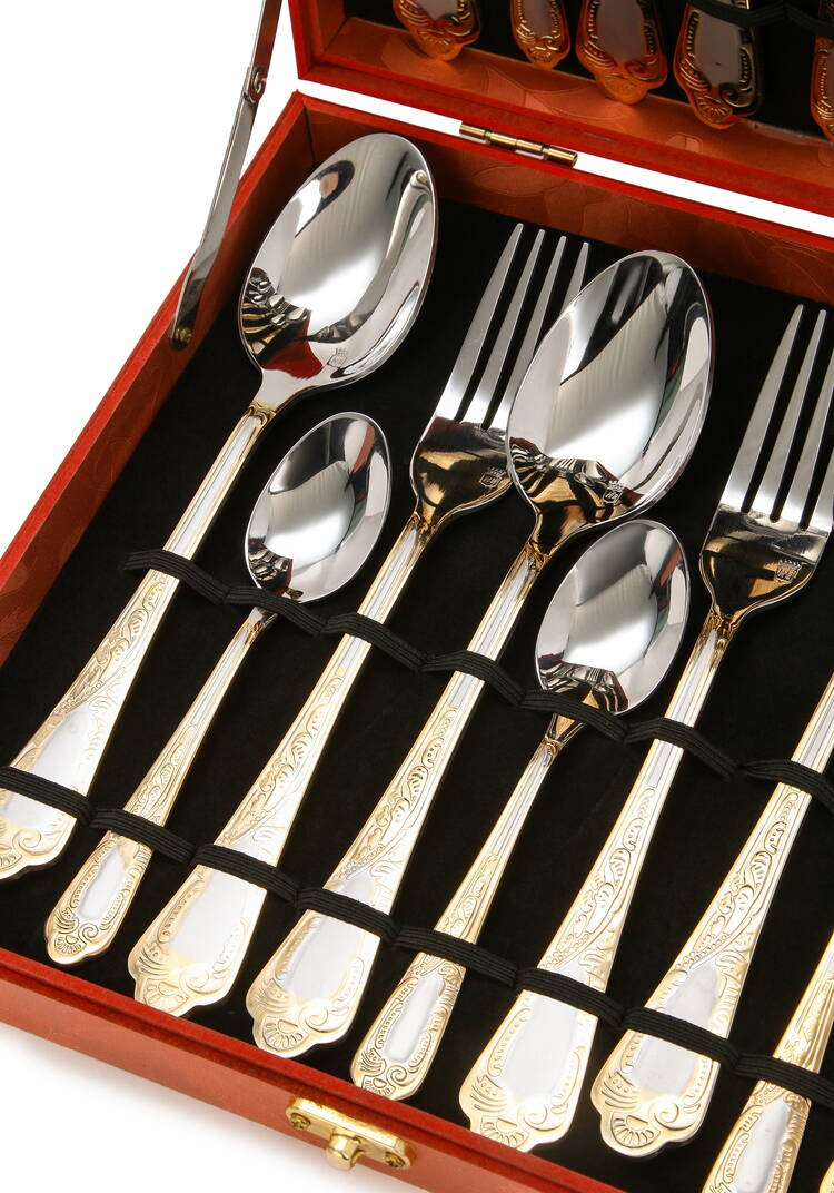 Набор столовых приборов 18 предметов шир.  750, рис. 13