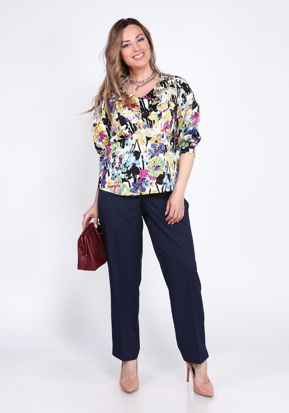 Блуза Яркое преображение шир.  580, рис. 11