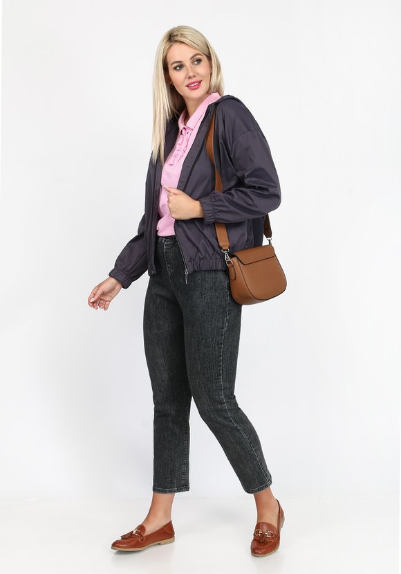 Ветровка с капюшоном на молнии шир.  580, рис. 1