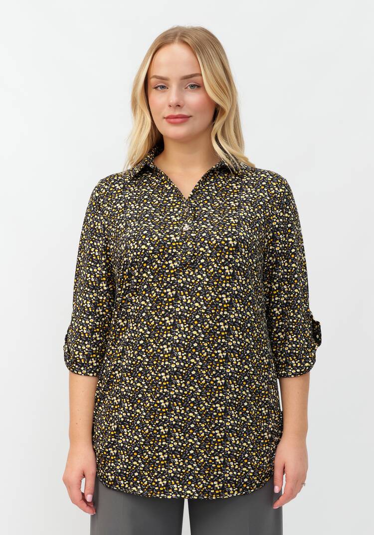 Рубашка Лучия с принтом шир.  750, рис. 25