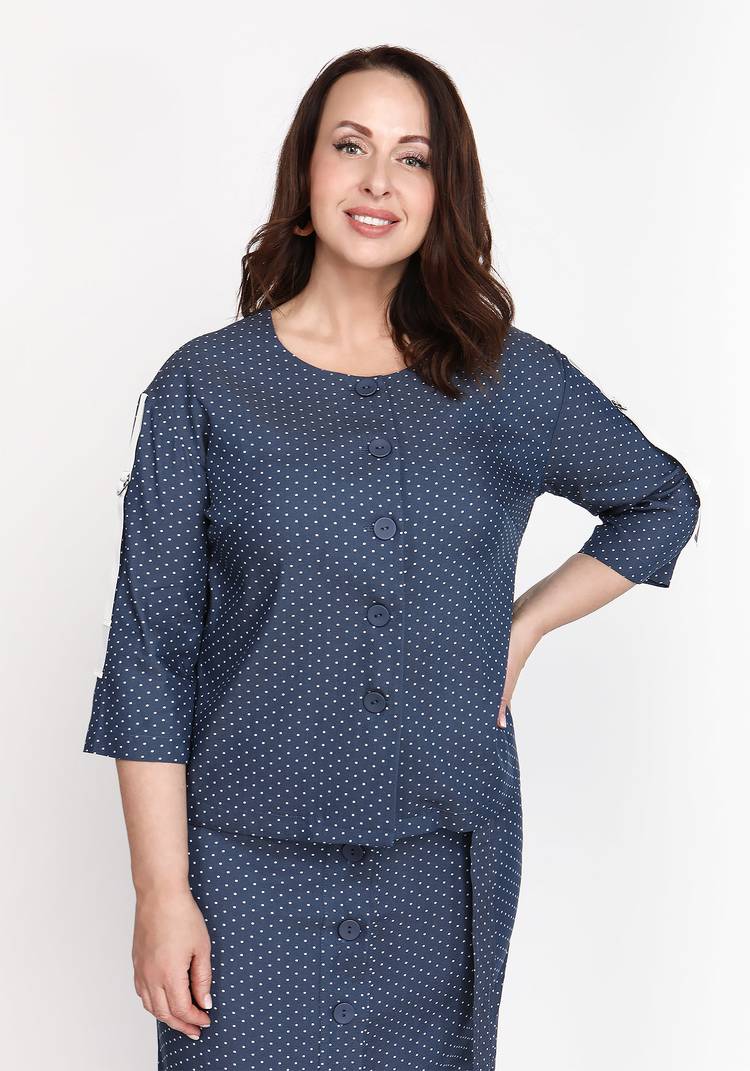 Пиджак с рукавами 3/4 шир.  750, рис. 9