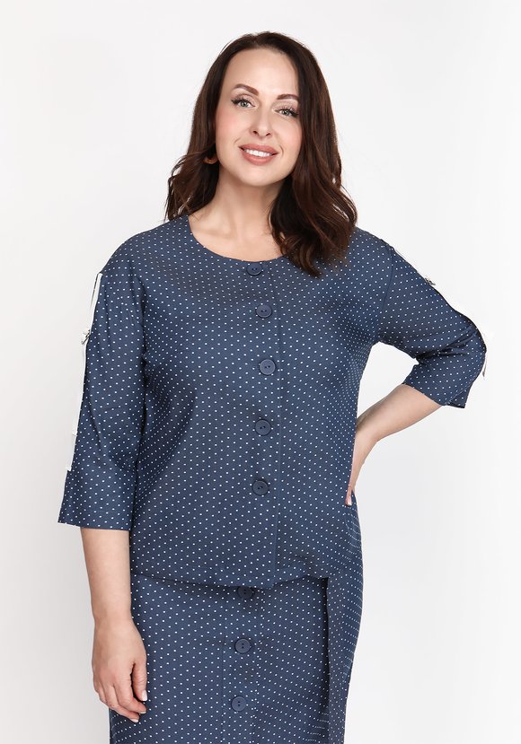 Пиджак с рукавами 3/4 шир.  580, рис. 9