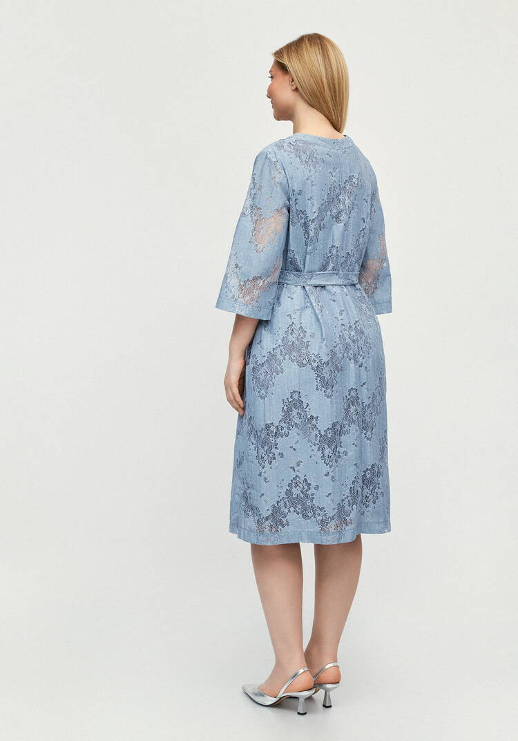 Платье Воздушная музыка кружева шир.  750, рис. 10