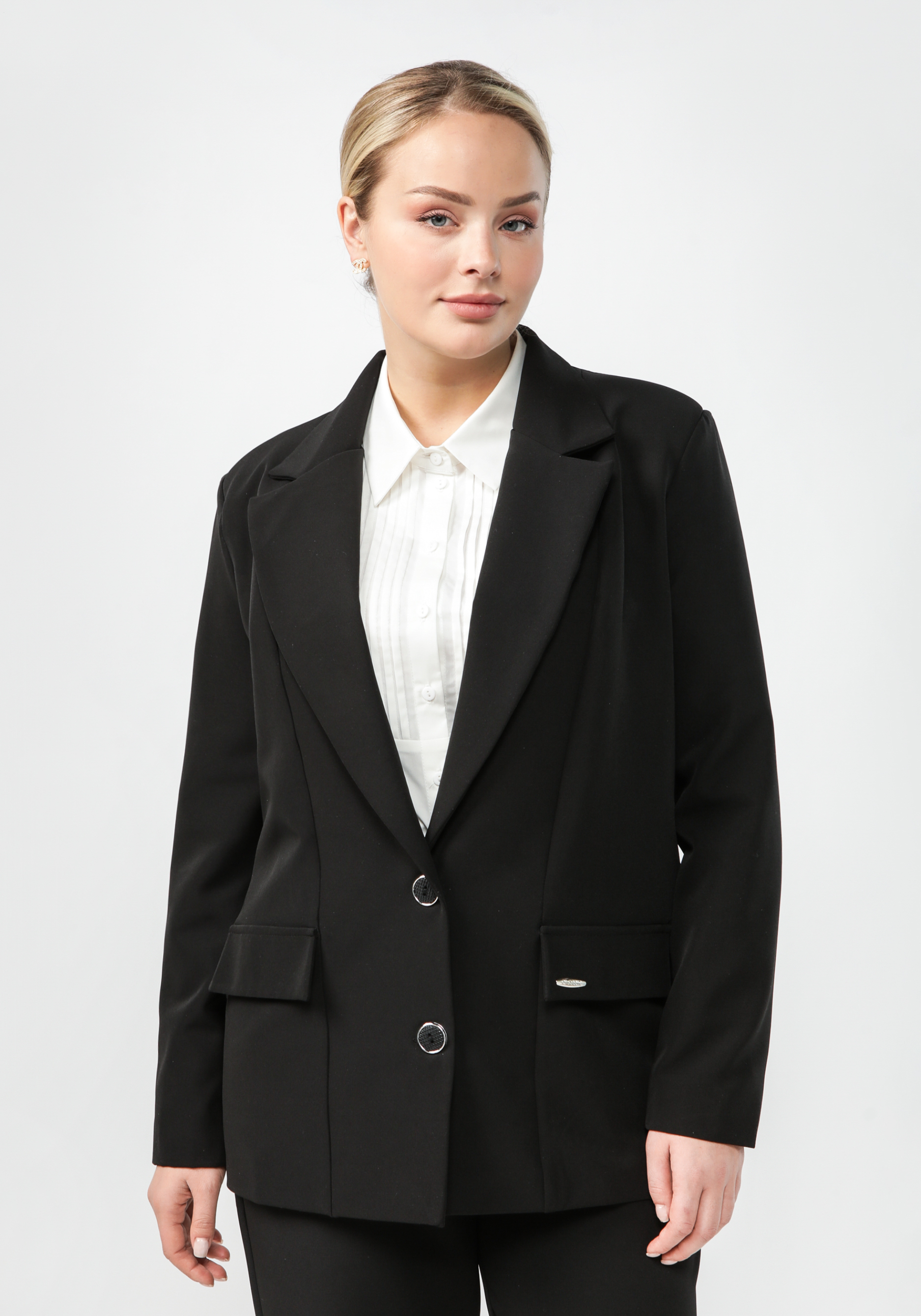 Пиджак классический свободного кроя 2023 spring solid women s suit jacket single breasted loose casual blazer office ladies female outwear business пиджак женский