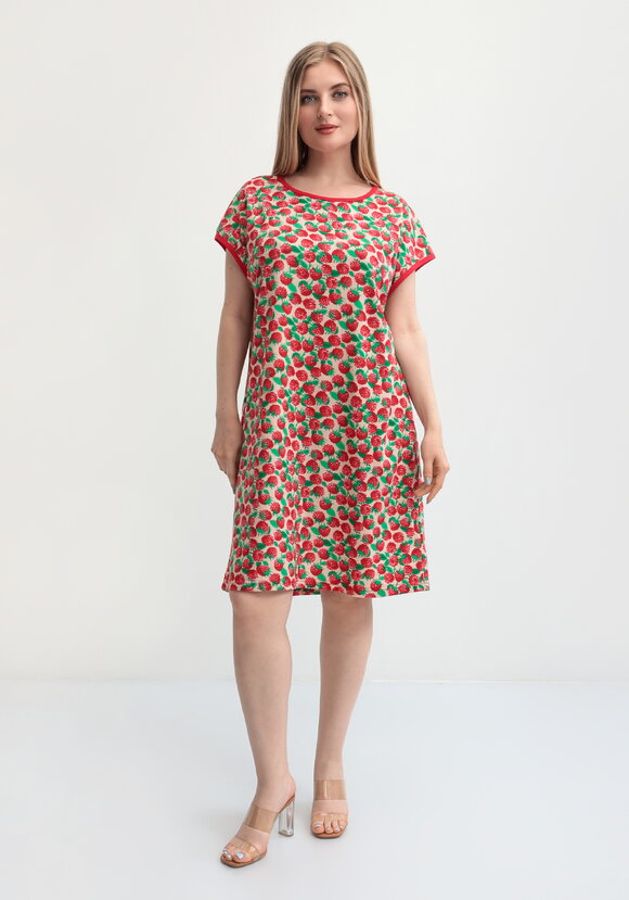 Сорочка женская Ягода-малинка шир.  580, рис. 1