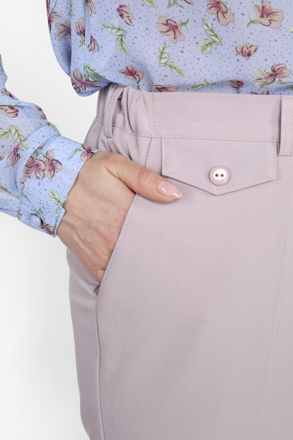 Брюки с стрелками Элеонора шир.  580, рис. 16