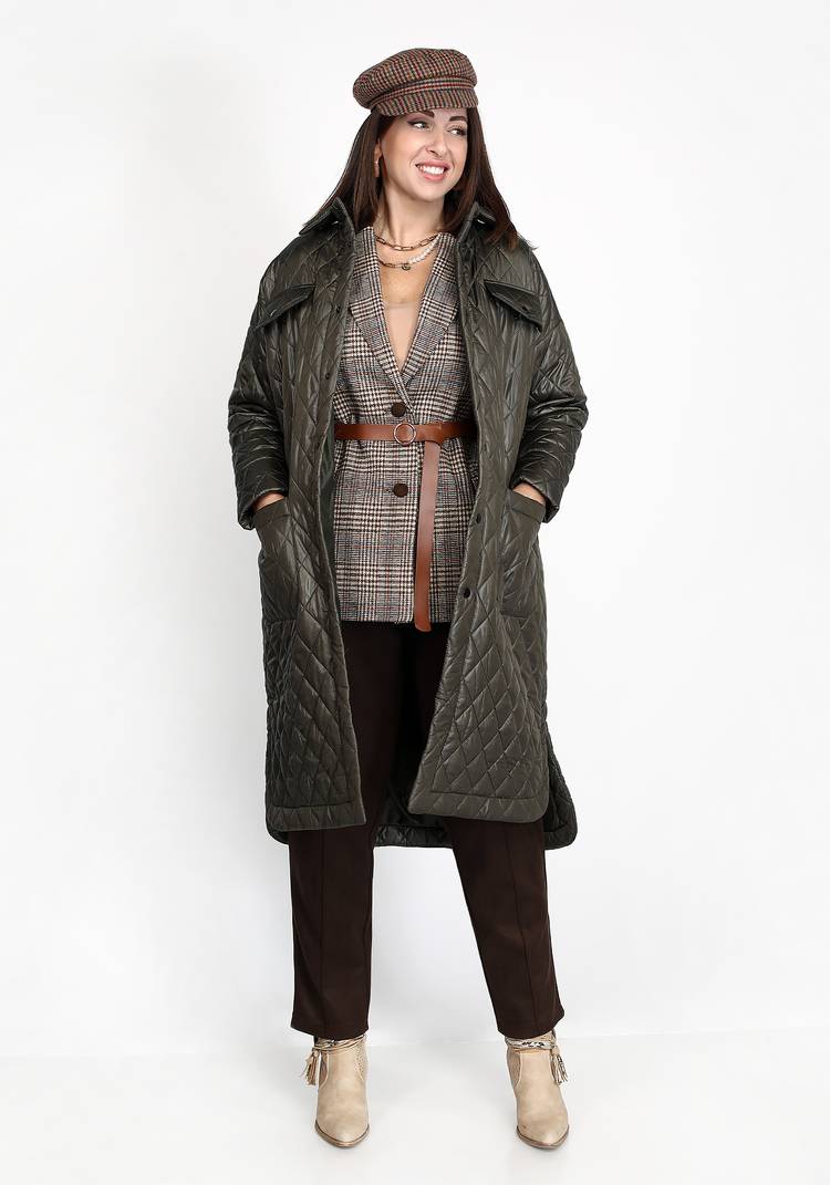 Пальто стеганое шир.  750, рис. 15