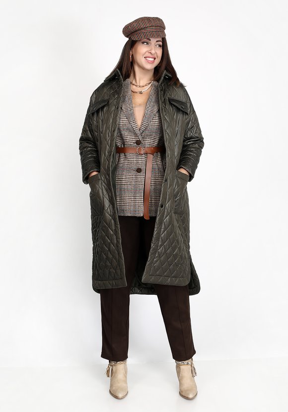 Пальто стеганое шир.  580, рис. 15