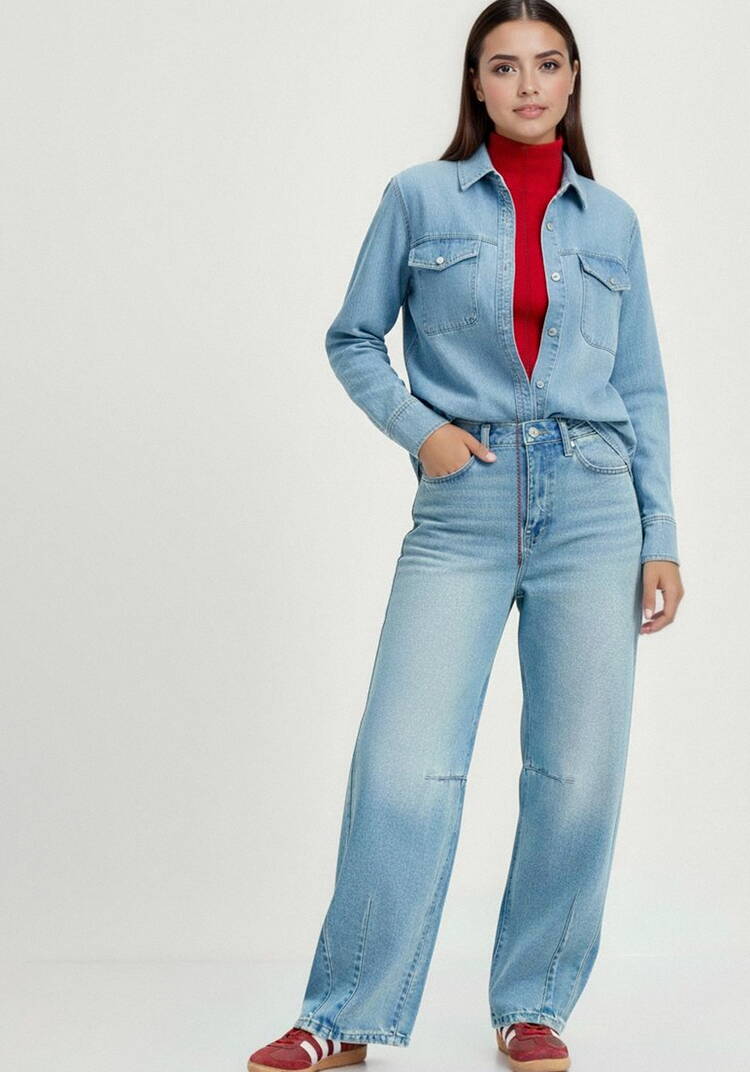 Джемпер с цельнокроеной стойкой шир.  750, рис. 9