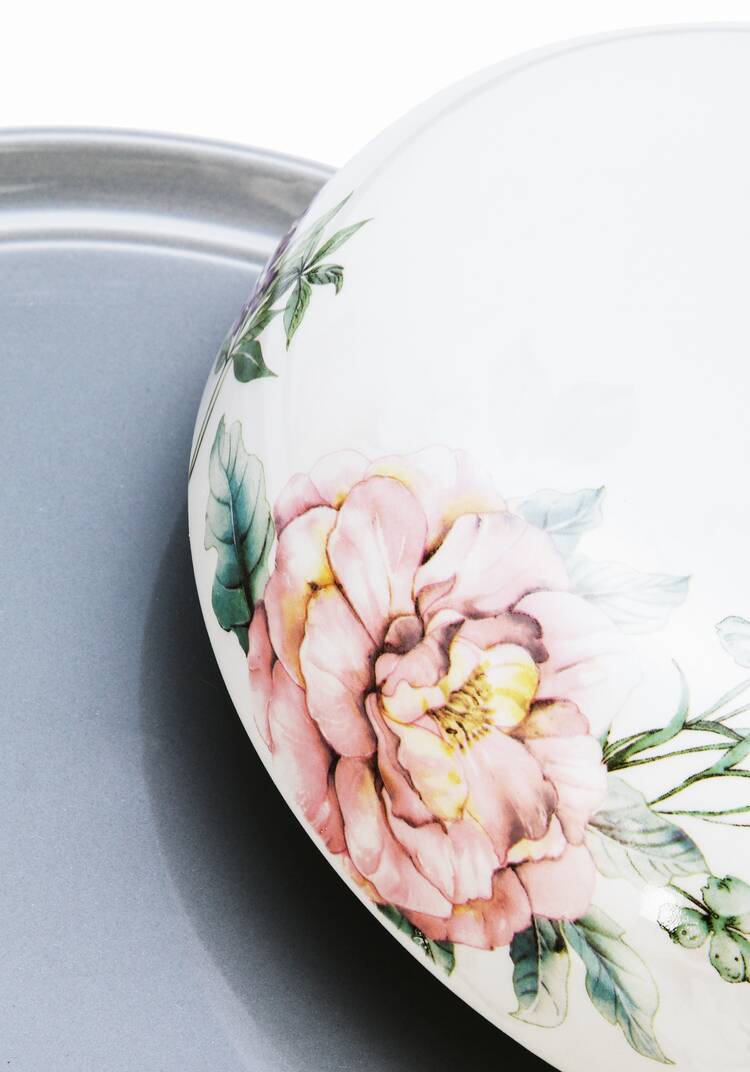 Блюдо сервировочное с крышкой шир.  750, рис. 44