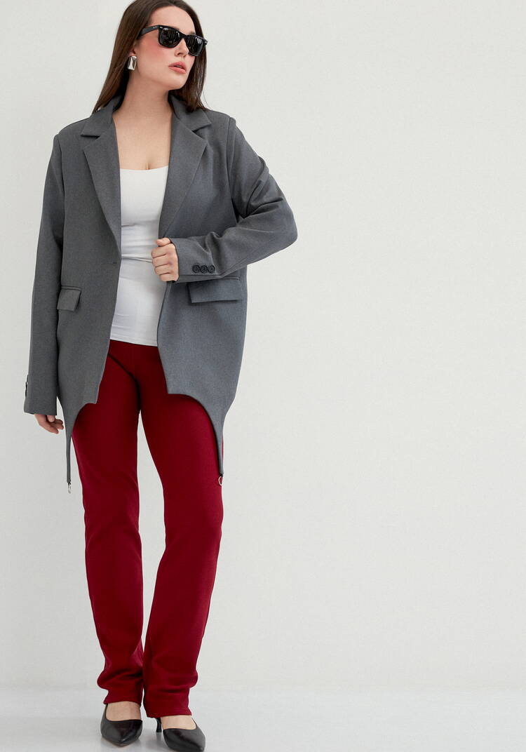 Брюки-утяжка прямые шир.  750, рис. 15