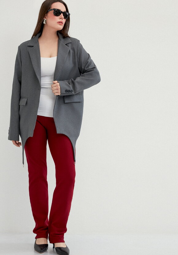 Брюки-утяжка прямые шир.  580, рис. 15