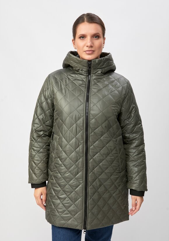 Куртка с капюшоном удлиненная шир.  580, рис. 31