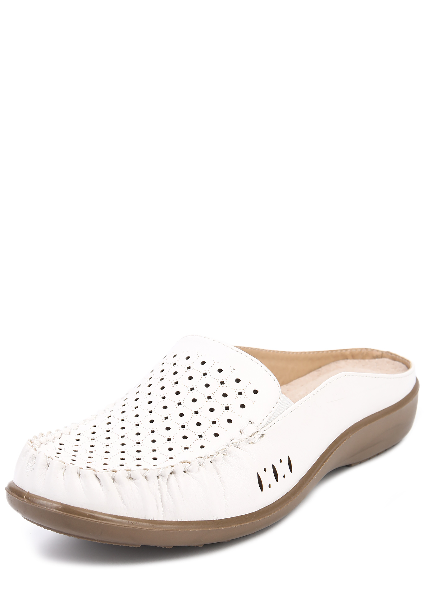 Сабо женские "Мартина" 4x4 shoes, размер 39, цвет белый