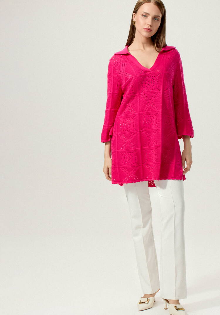 Туника с разрезами по бокам удлиненная шир.  750, рис. 30