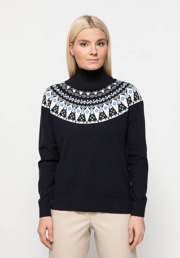 Джемпер с орнаментом на груди шир.  750, рис. 10