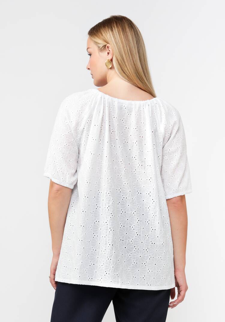 Блуза из шитья свободного кроя шир.  750, рис. 14