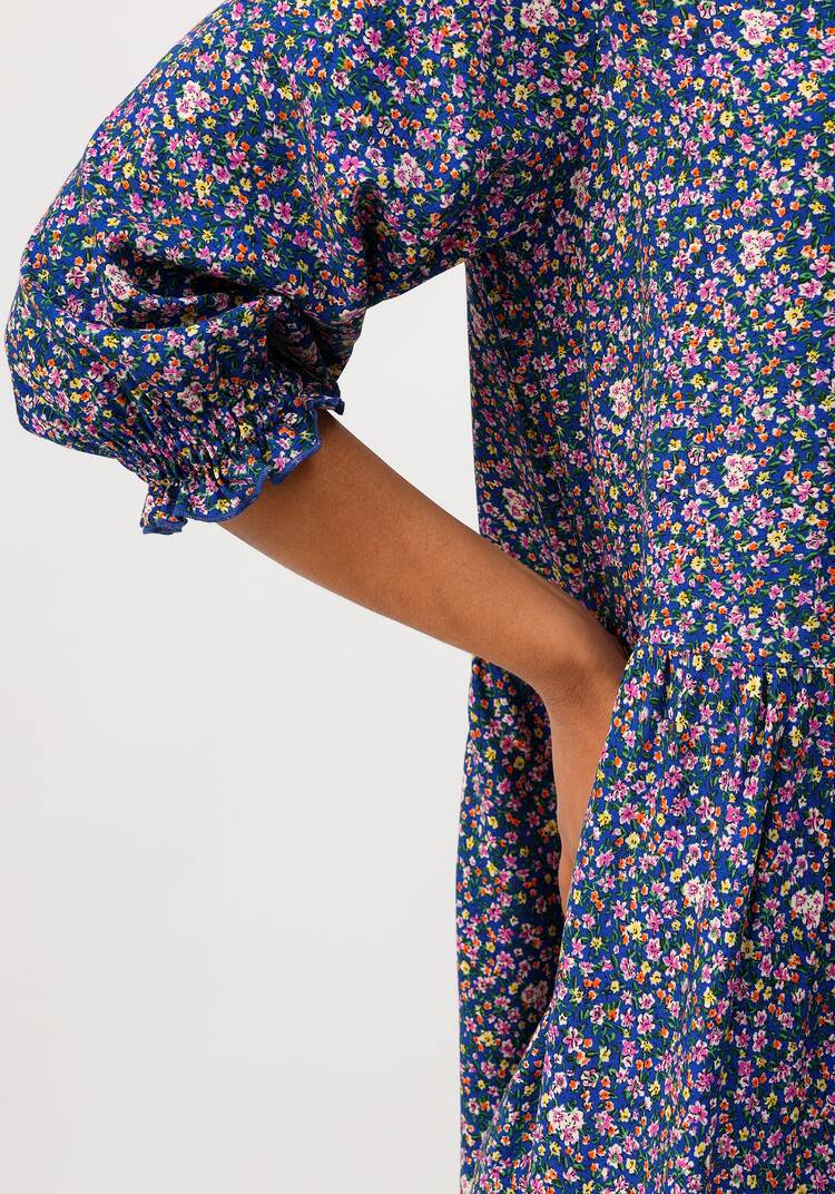 Платье с ярусами из штапеля шир.  750, рис. 6