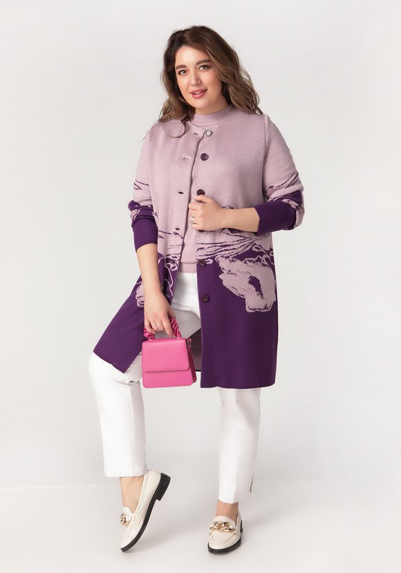 Кардиган Утонченный вкус шир.  580, рис. 27