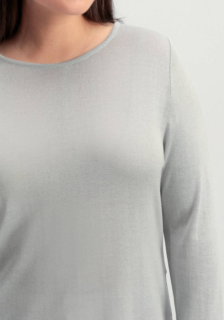 Джемпер базовый удлиненный шир.  750, рис. 5