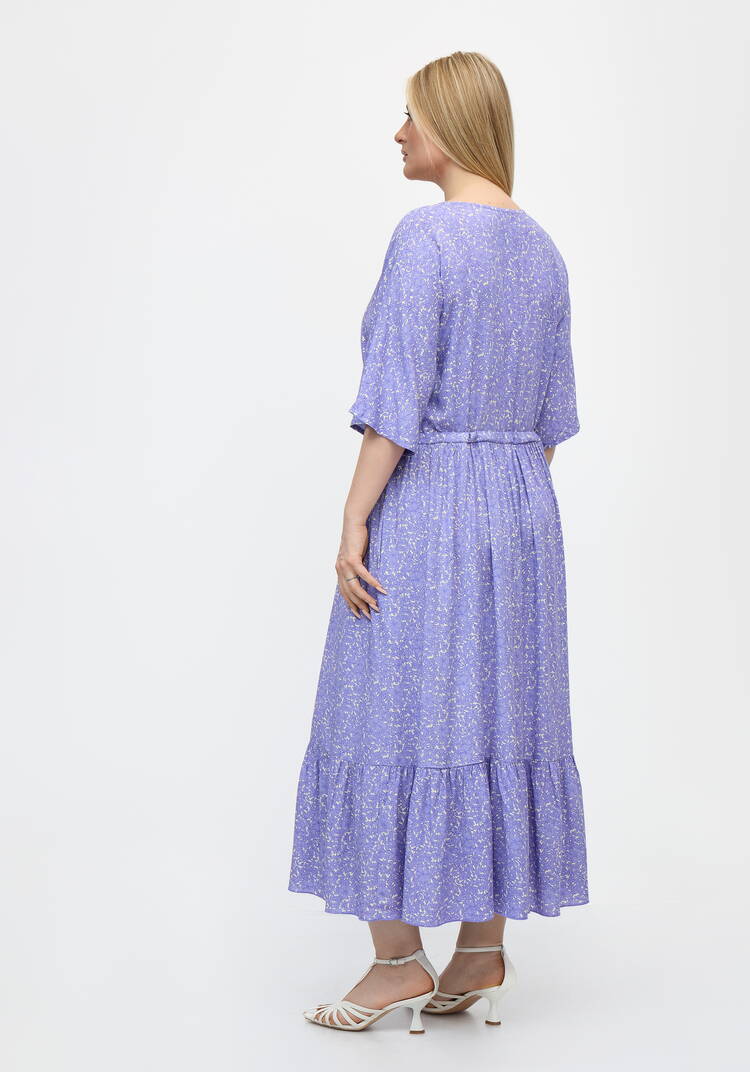 Платье Сверкающая лазурь шир.  750, рис. 3