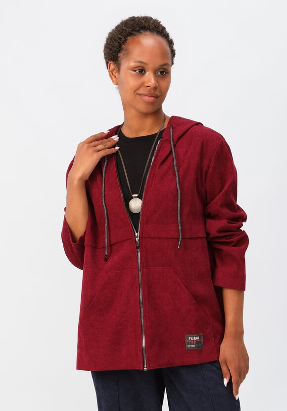 Куртка вельветовая с капюшоном шир.  580, рис. 27