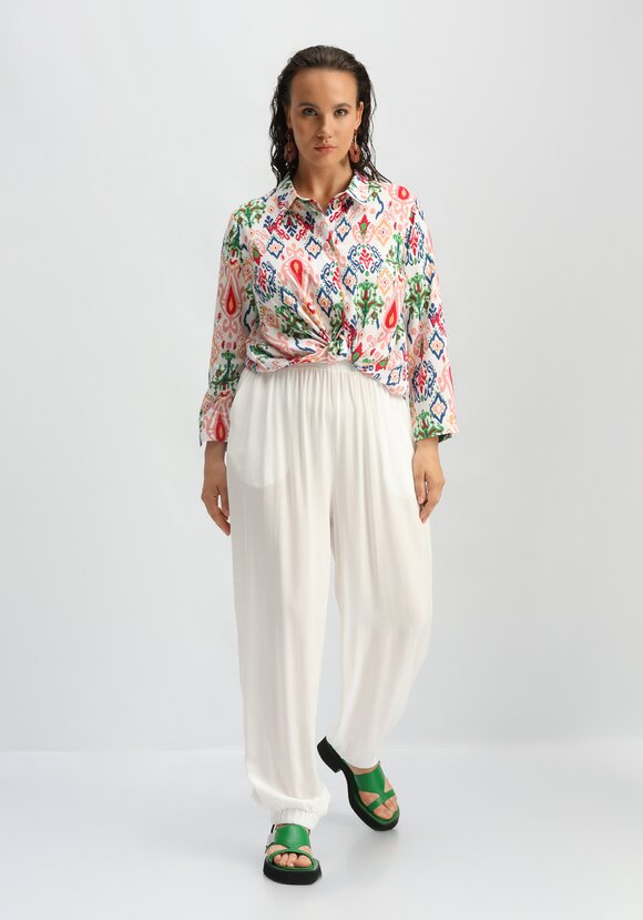 Брюки-шаровары с карманами шир.  580, рис. 32