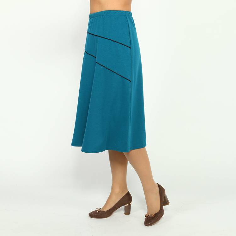 Юбка-трапеция на резинке шир.  750, рис. 22