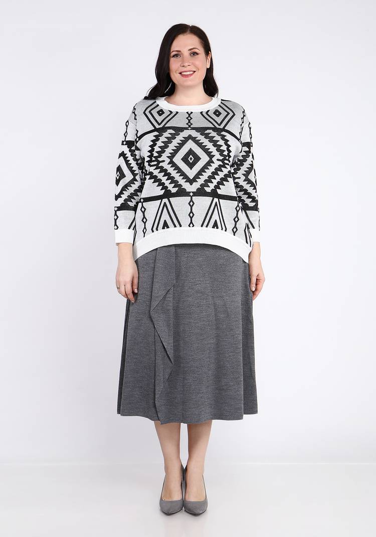 Юбка с вертикальным воланом шир.  750, рис. 11