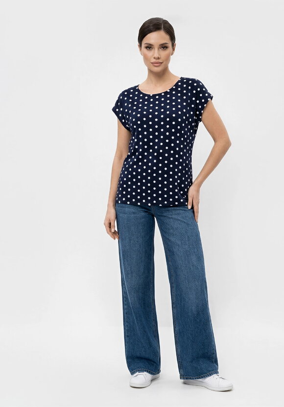 Футболка свободного кроя Селин шир.  580, рис. 7