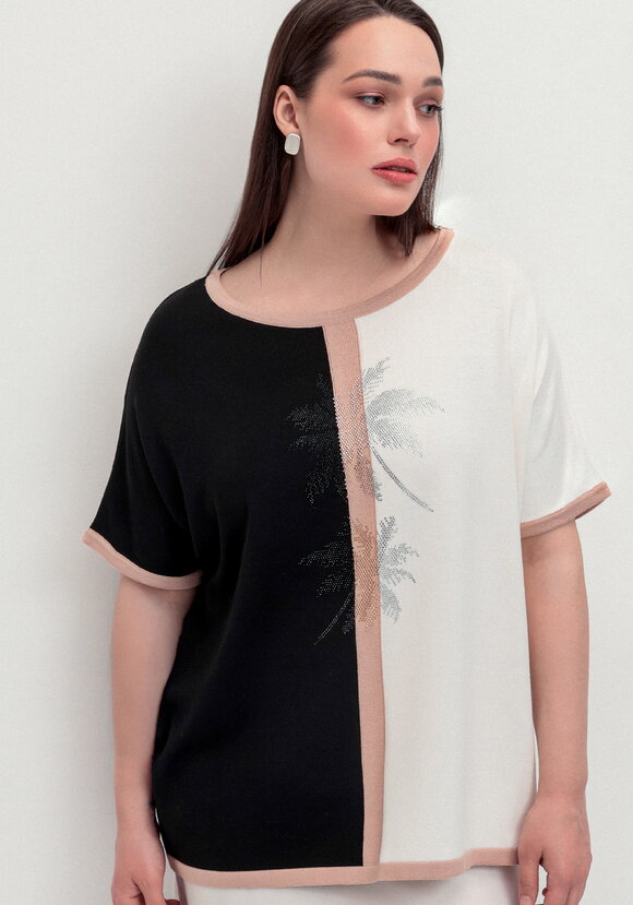 Блуза Ассие шир.  580, рис. 12