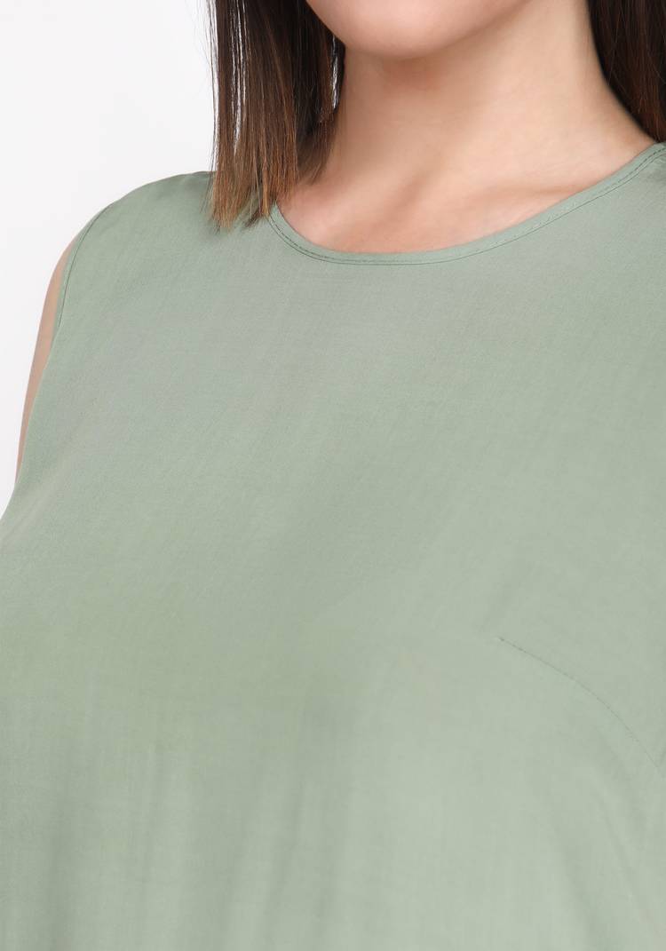 Блуза базовая без рукавов шир.  750, рис. 12