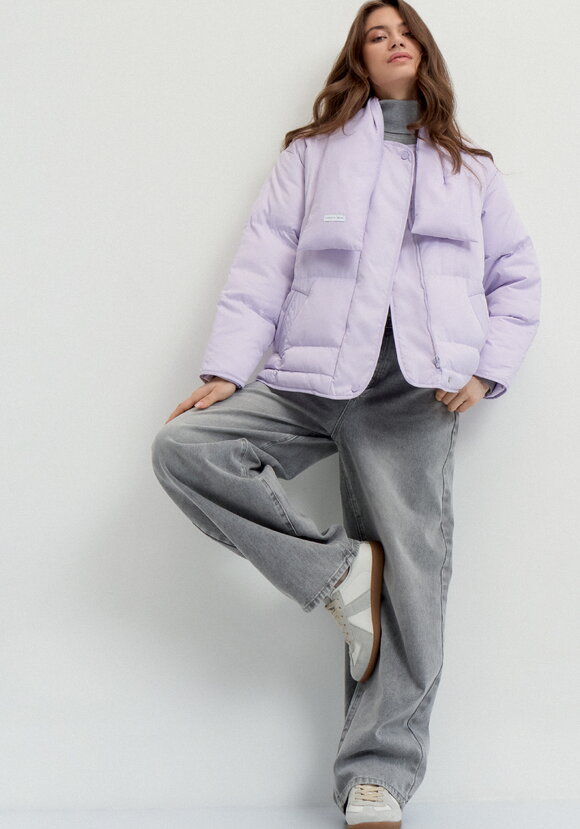 Куртка со съемным воротником шир.  580, рис. 23