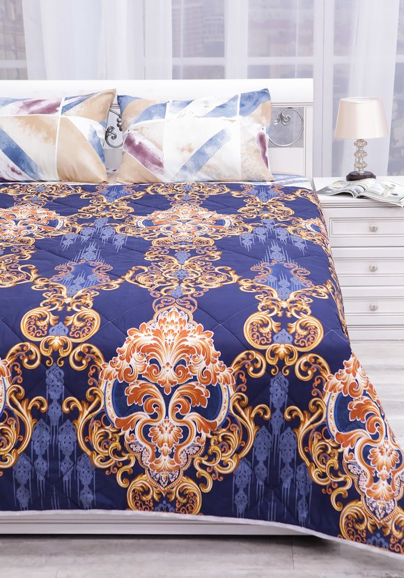 КПБ с одеялом Богатое приданое, евро шир.  580, рис. 1