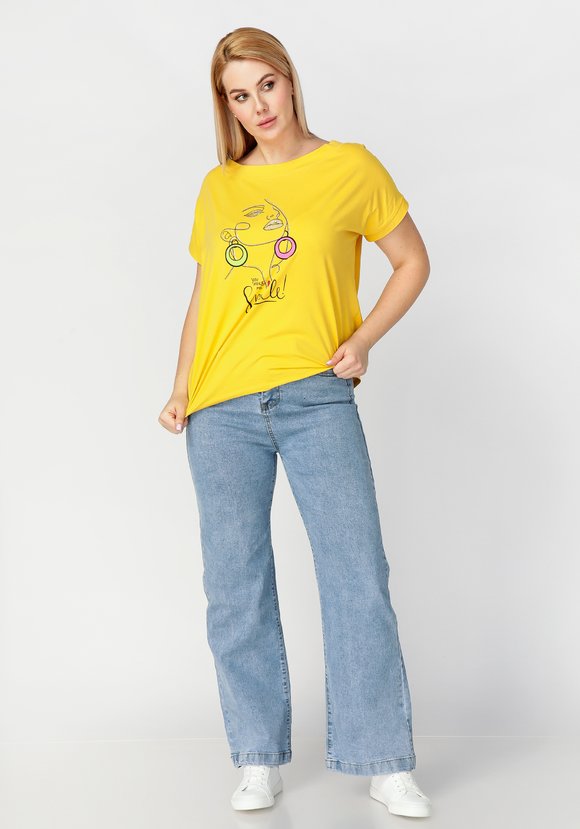 Футболка женская Виолетта шир.  580, рис. 26