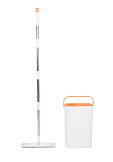 Премиум-швабра с отжимом и ведром