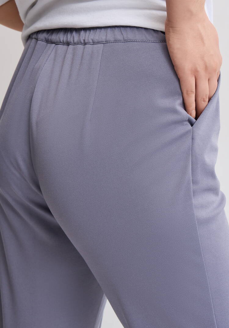 Брюки классические с карманами Белла шир.  750, рис. 20