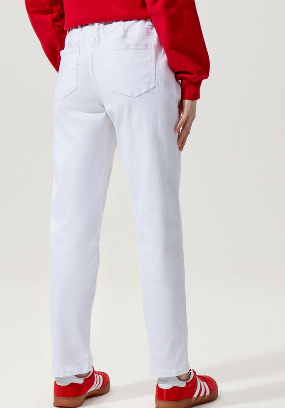 Джинсы с резинкой по поясу шир.  580, рис. 16