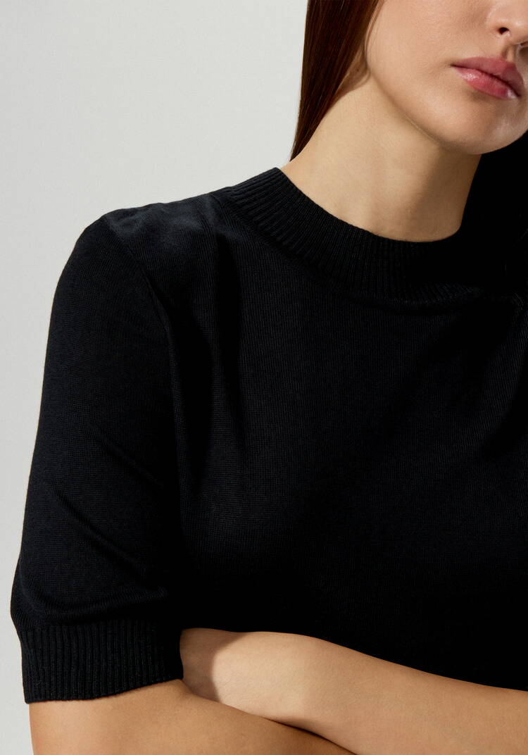 Джемпер женский с рукавом до локтя шир.  750, рис. 39