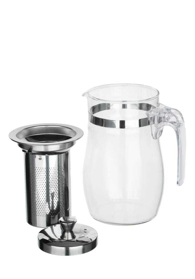 Заварочный стеклянный чайник с ситечком шир.  750, рис. 4