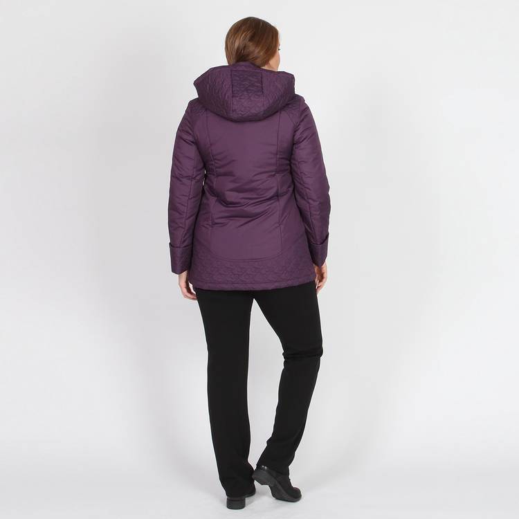 Куртка удлиненная со стеганными элементами шир.  750, рис. 15