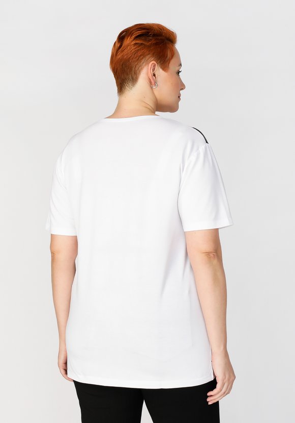 Блуза с принтом Белла шир.  580, рис. 7