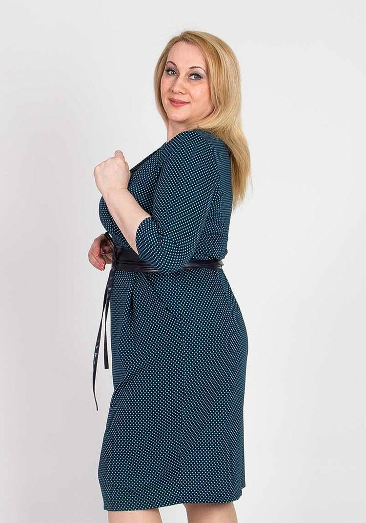 Платье с карманами и рукавом 7/8 шир.  750, рис. 9