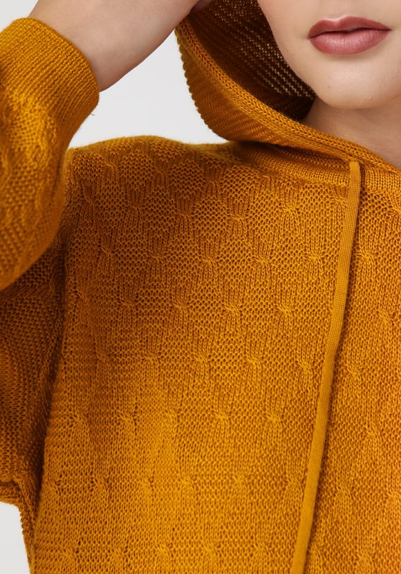 Джемпер женский с капюшоном шир.  580, рис. 16