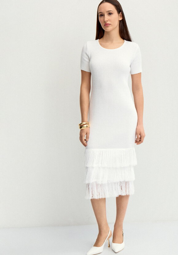 Платье миди прямого силуэта шир.  580, рис. 4