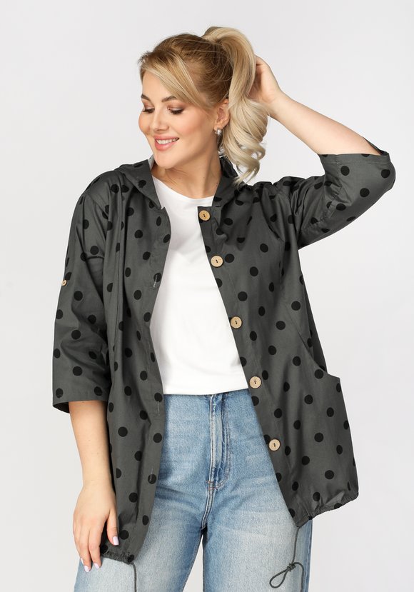 Ветровка женская с капюшоном Сильвия шир.  580, рис. 5