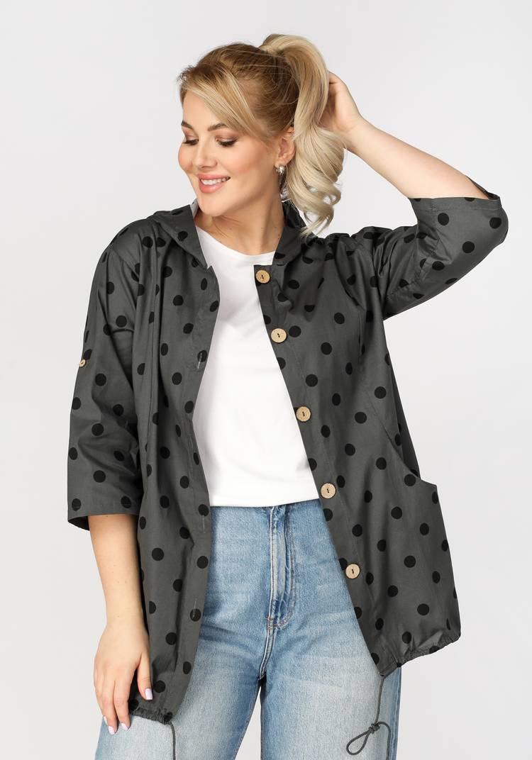 Ветровка женская с капюшоном Сильвия шир.  750, рис. 5