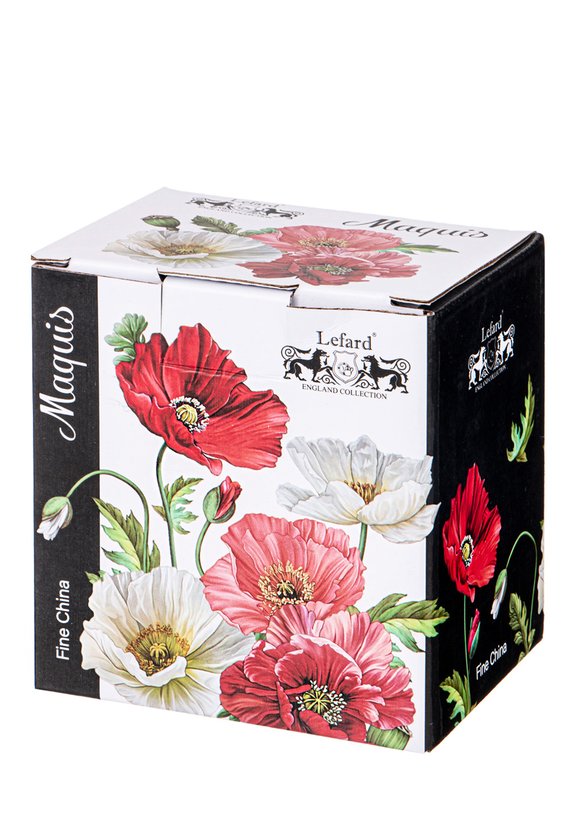 Набор из 2-х кружек Маки шир.  580, рис. 4