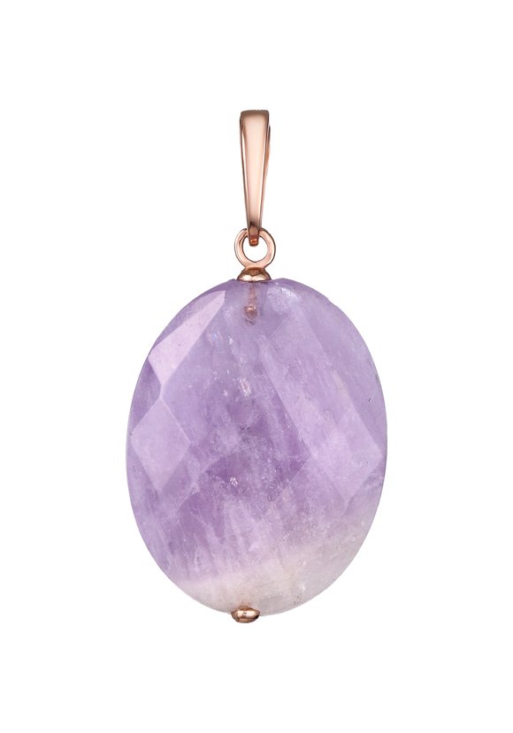 Подвеска серебряная Волшебный аметист шир.  580, рис. 1